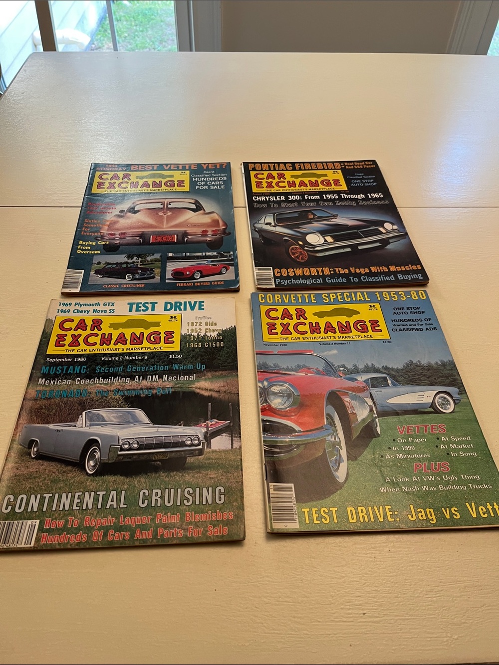 Car Exchange Vintage Magazine Lot - Colorful Automotive Covers